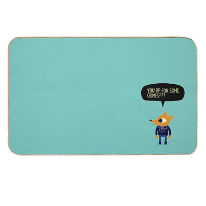 You Up for Some Crimes  Easy To Clean Bath Mat