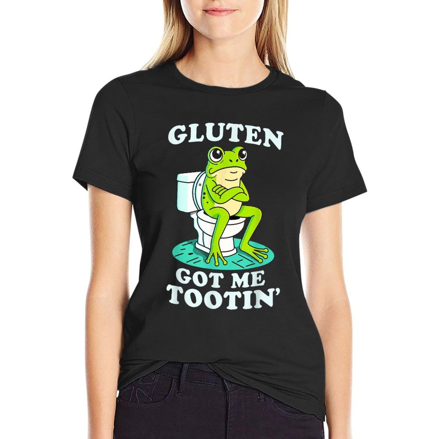 Gluten Free Gluten Got Me Tootin Gluten Intolerant  Quick-drying T-Shirt
