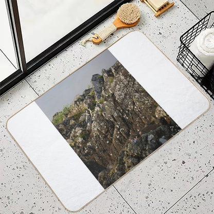 Growing on Stone  Dirt-Trapping Bath Mat