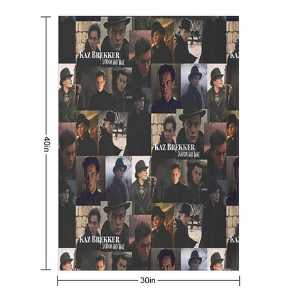 Kaz Brekker Machine-washable Throw Blanket