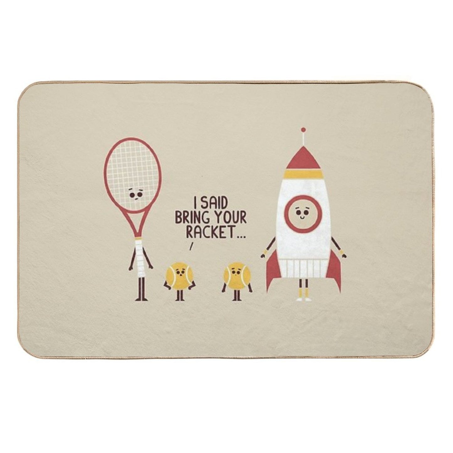Classic Misunderstanding  Odorless Bath Mat