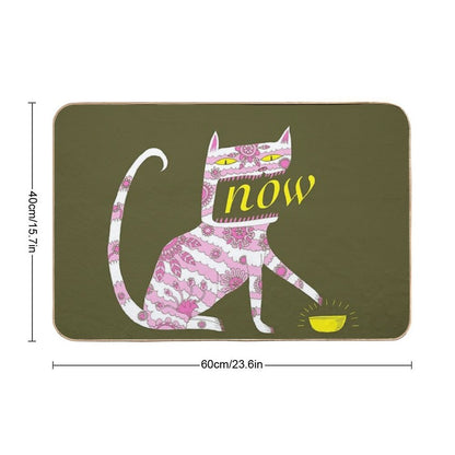 Now Cat  Anti-Trip Bath Mat