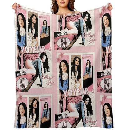 ALESSI ROSE VOYEUR EP Poster Durable Throw Blanket