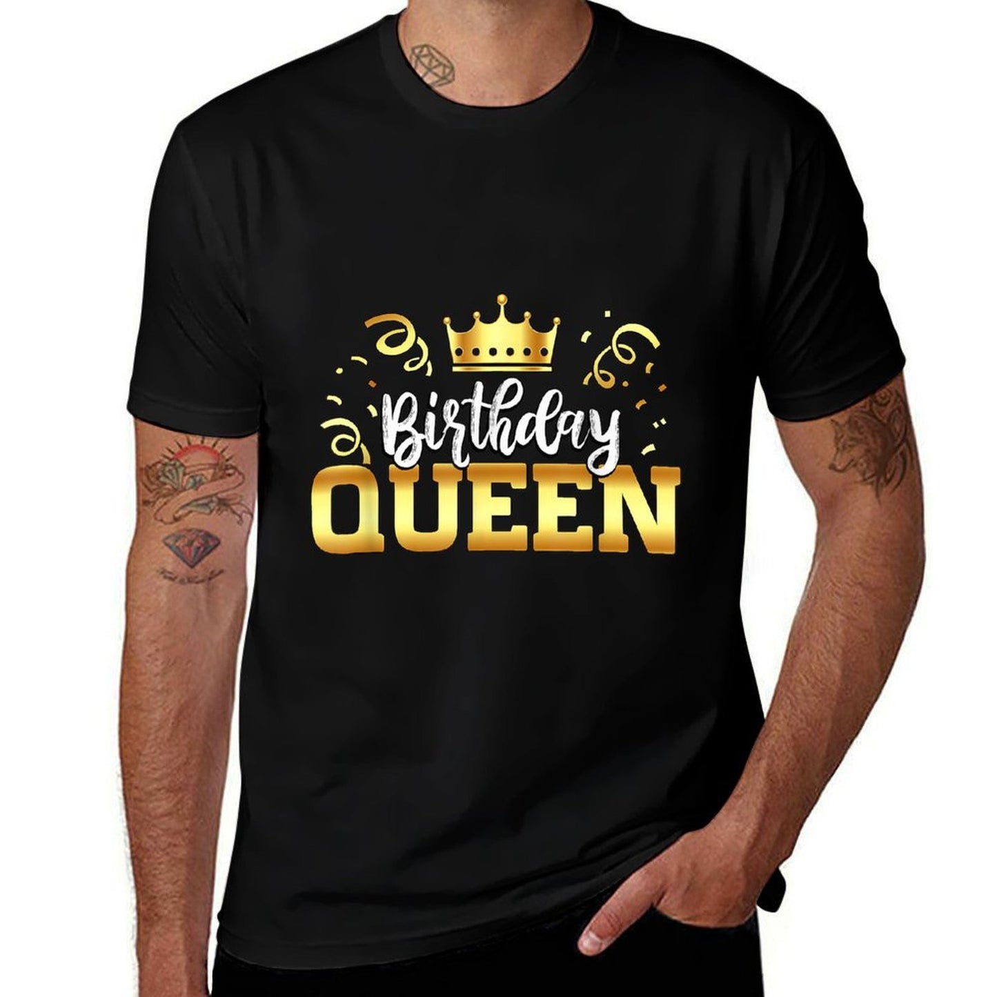 Birthday Queen Crown Birthday Outfit Birthday Queen  Moisture-wicking T-Shirt