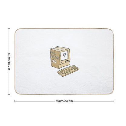 All Systems No  Fade-Resistant Bath Mat