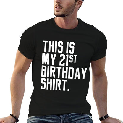 Funny 21st Birthday Gift  Lightweight T-Shirt