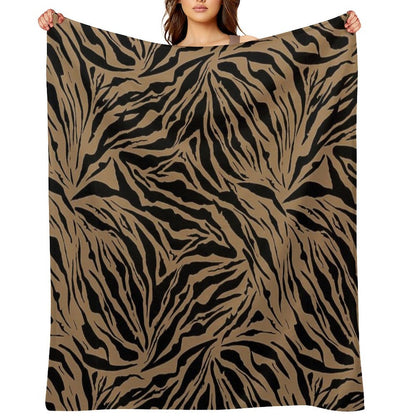 Jungle Tiger Eco-conscious Throw Blanket