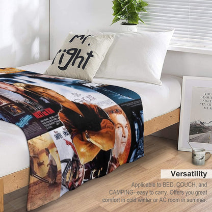 Collage of Swayze Multi-functional Throw Blanket
