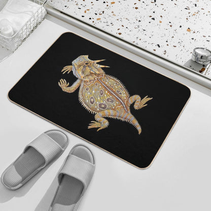 Horned Lizard  High-Traffic Bath Mat