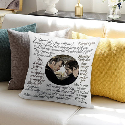 Hannigram Quotes Soft Gift Ready Throw Pillow