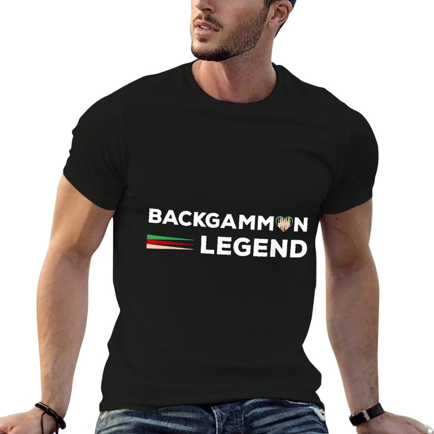 Backgammon Player Board Game Backgammon Legend Comfortable T-Shirt