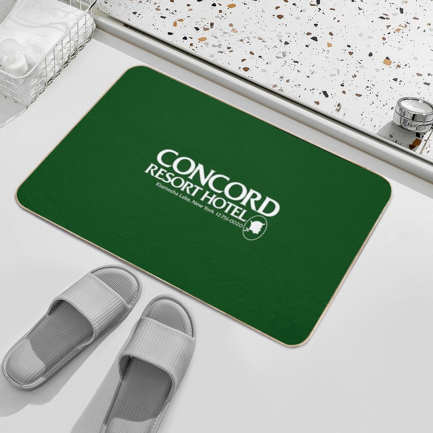 Concord Resort Hotel  Repositionable Bath Mat