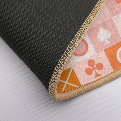 Fun Game Night  Fade-Resistant Bath Mat