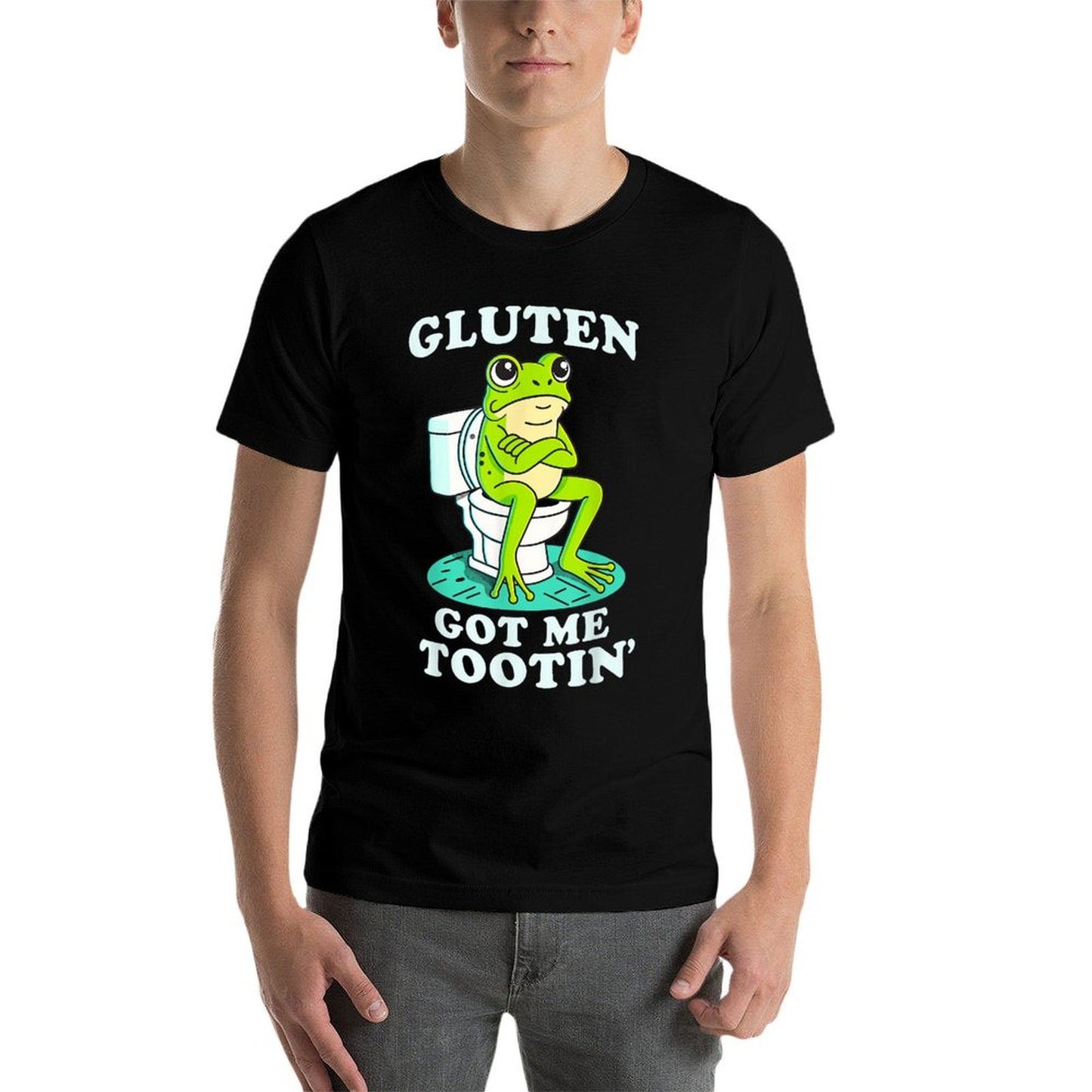 Gluten Free Gluten Got Me Tootin Gluten Intolerant  Quick-drying T-Shirt