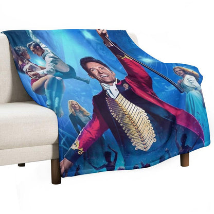 Copy of The Greatest Showman Travel-friendly Throw Blanket