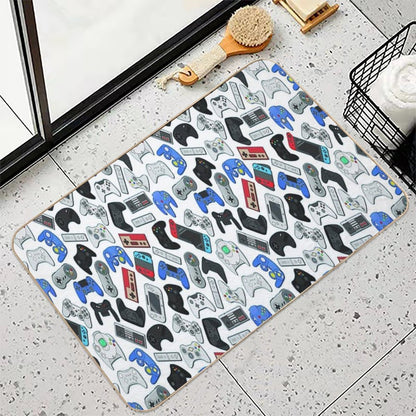 Video Game Controllers  Repositionable Bath Mat