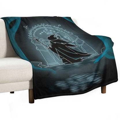 Speak Friend And Enter Sustainable Throw Blanket