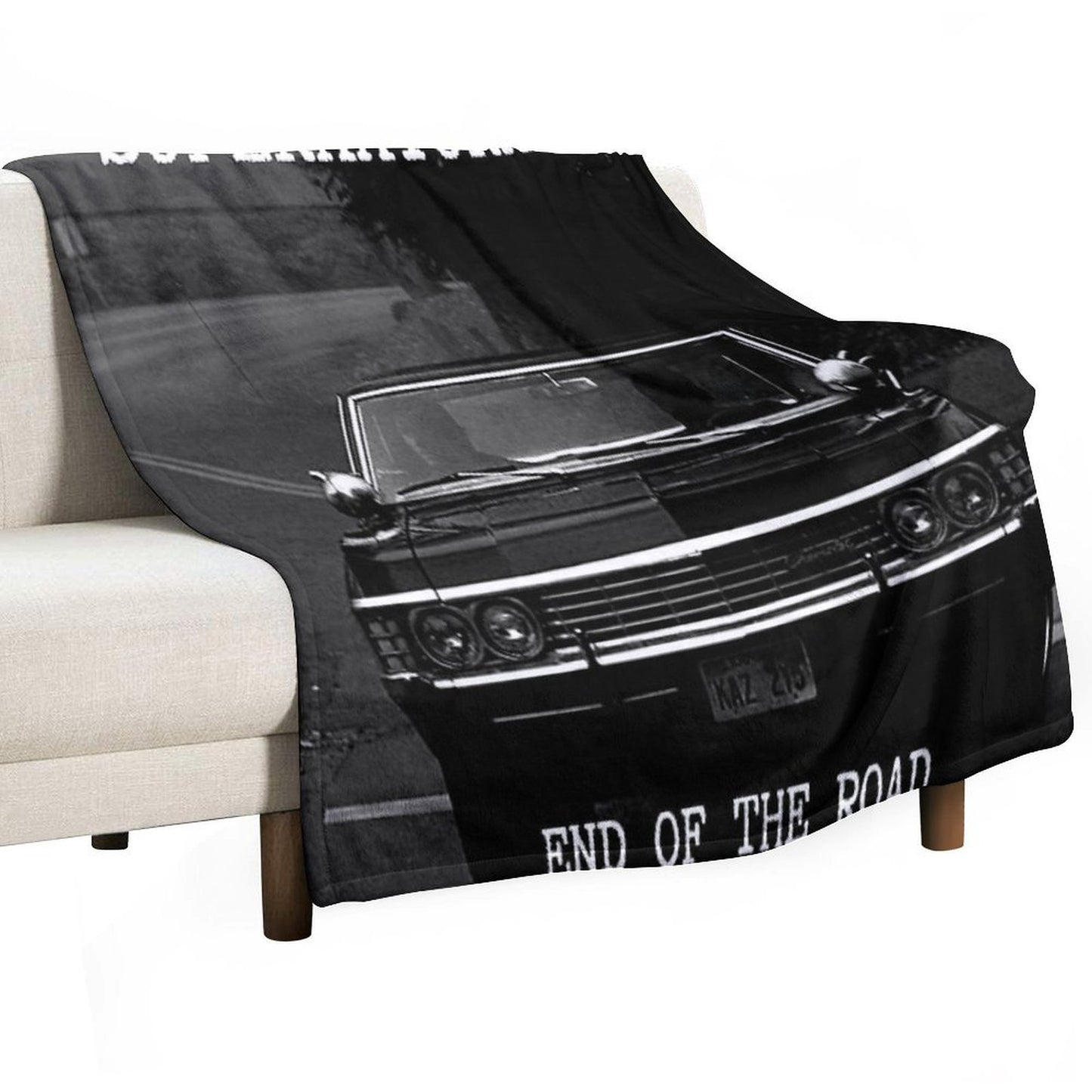 Supernatural Impala Shrink-resistant Throw Blanket