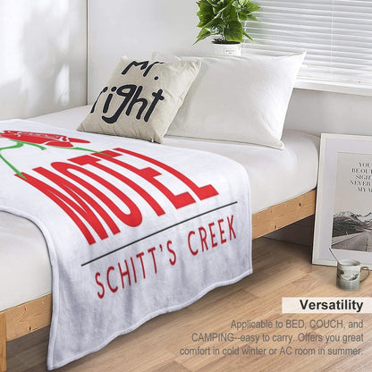 Rosebud Motel Travel-friendly Throw Blanket