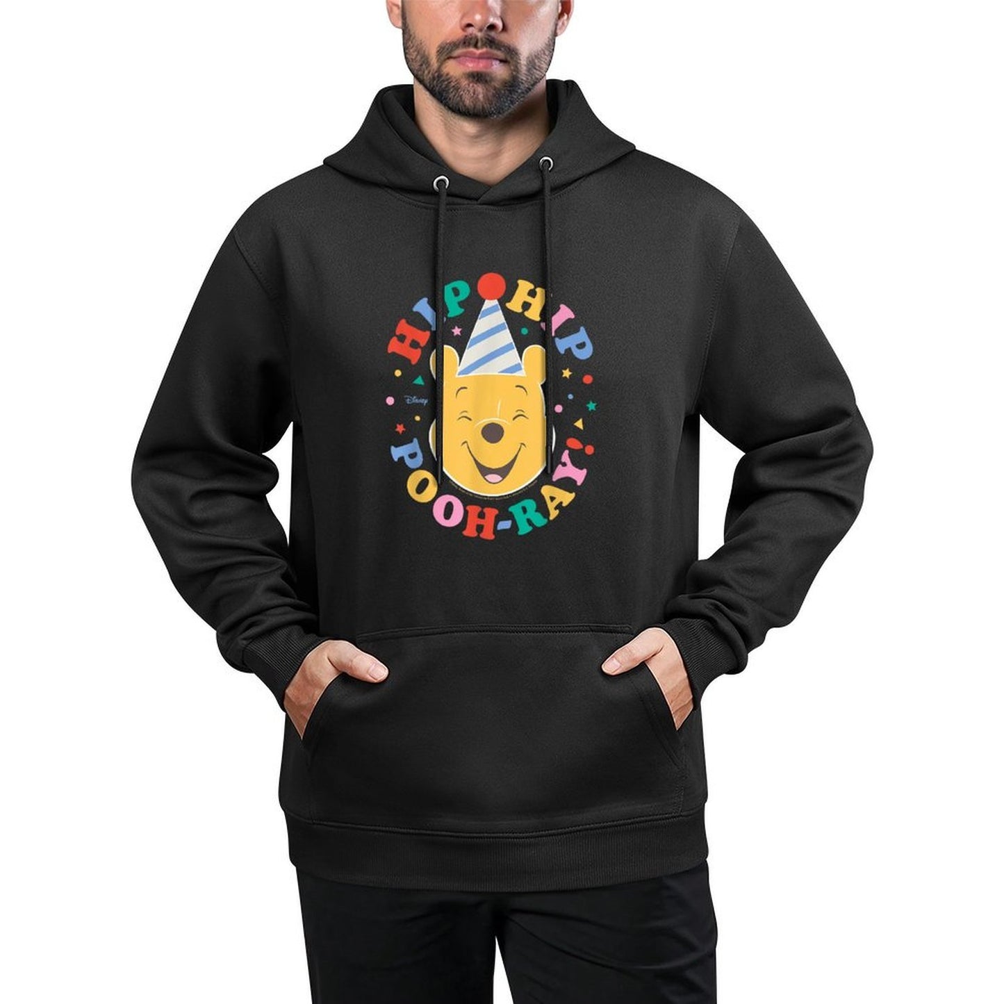 Winnie The Pooh - Hip Hip Pooh-ray! Birthday Relaxed Fit Hoodie