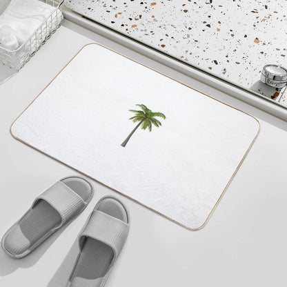 Classic Palm Tree  Absorbent Bath Mat