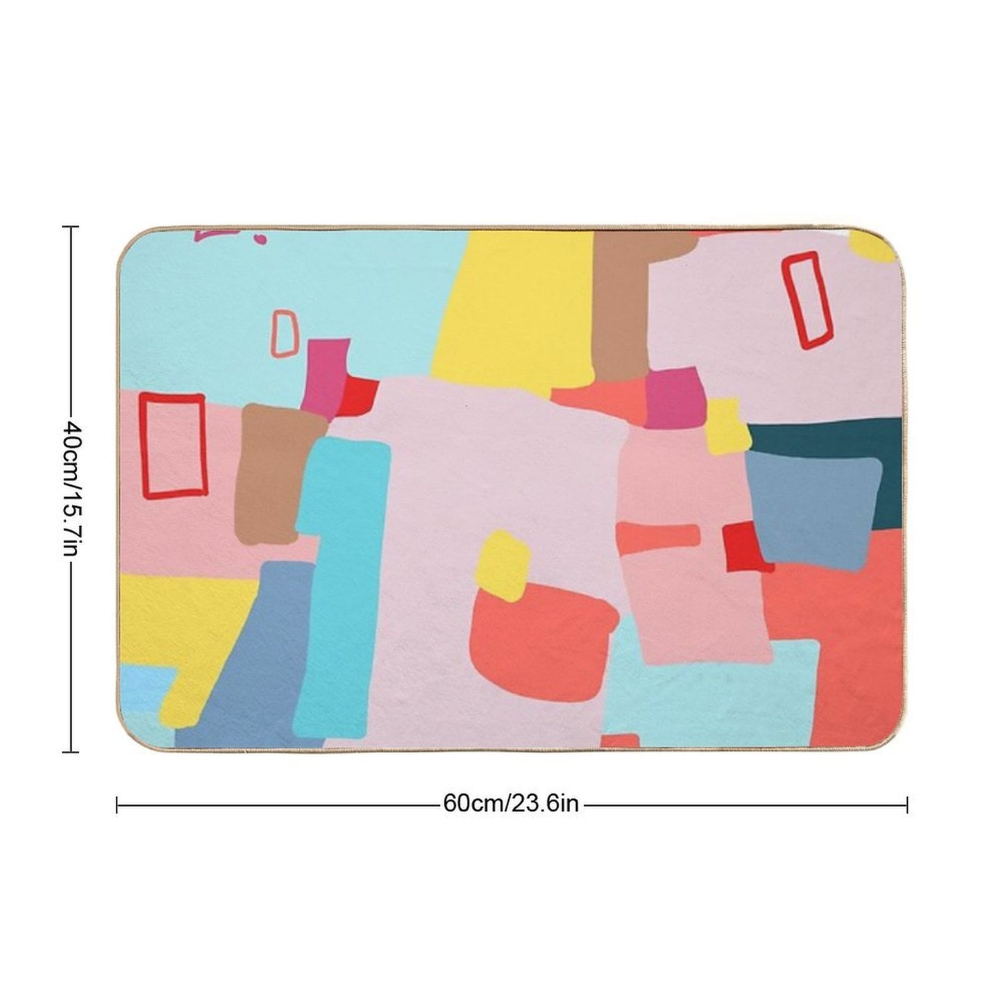 Windows of Possibility #abstractart #painting  Versatile Bath Mat