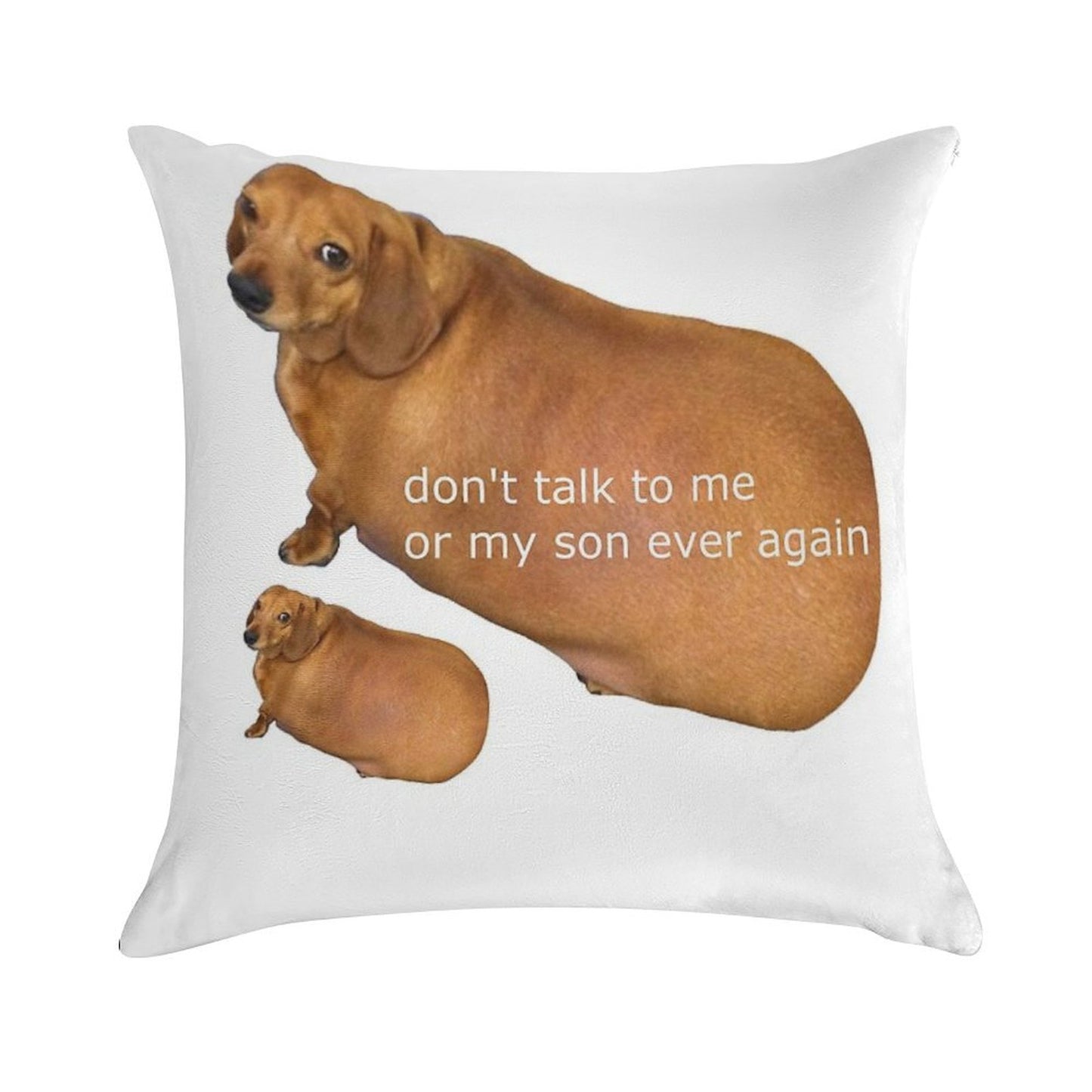 Don't Talk to Me Or My Son Ever Again - Geek Soft Home Decor Throw Pillow