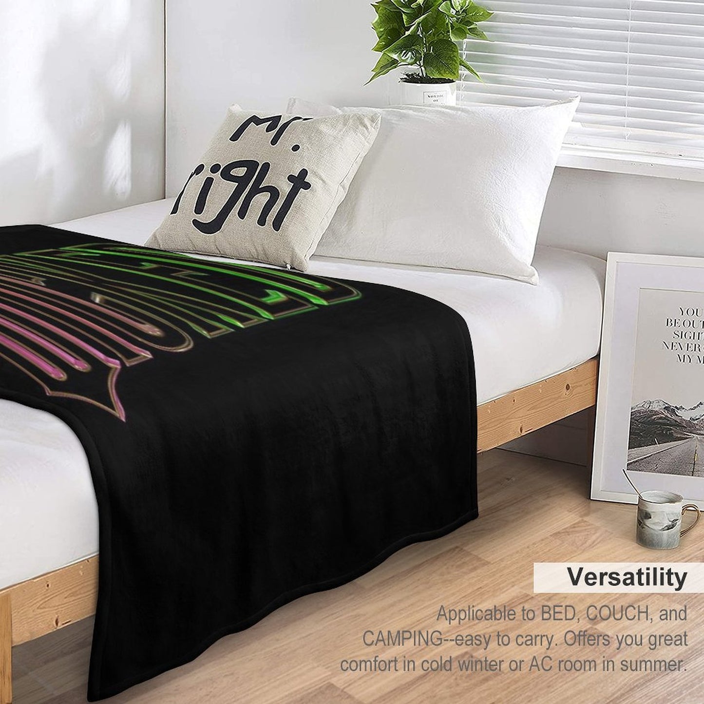 Wicked Velvety-soft Throw Blanket