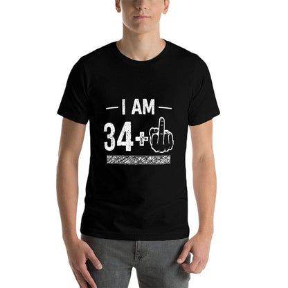 I Am 34 Plus 1 - 35th Birthday  Affordable Price T-Shirt