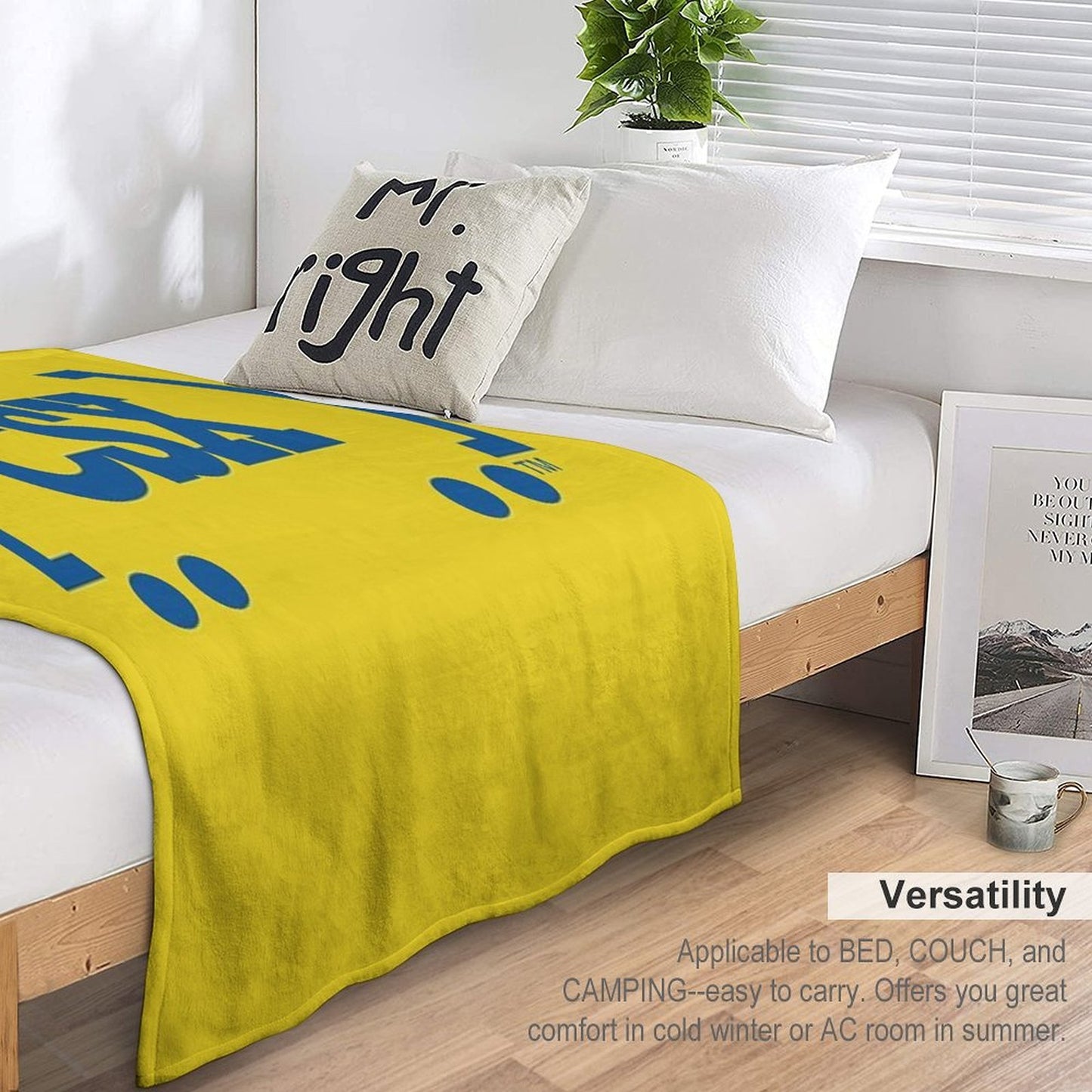 CSX Train Logo Lightweight Throw Blanket