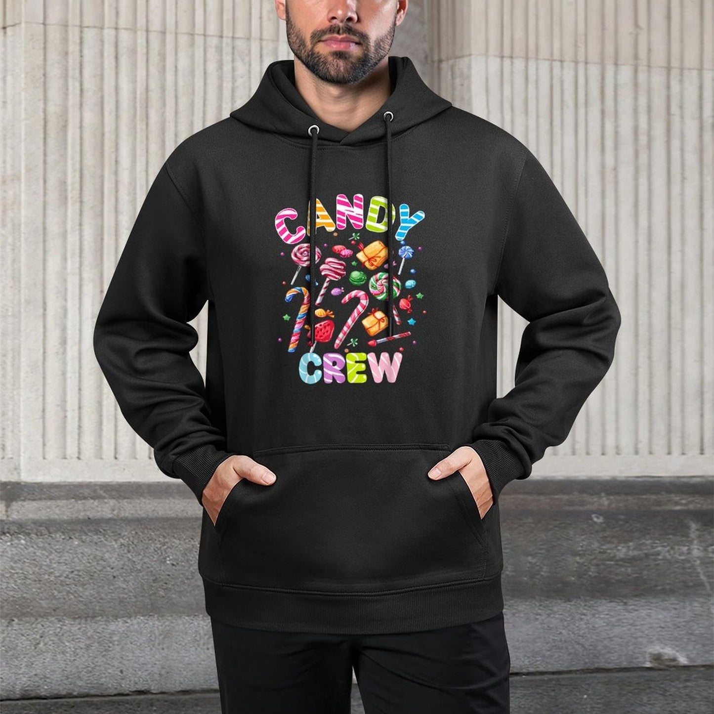 Candy Land Candy Crew Sweetie Candy Squad Cool Christmas Pilling-Resistant Hoodie