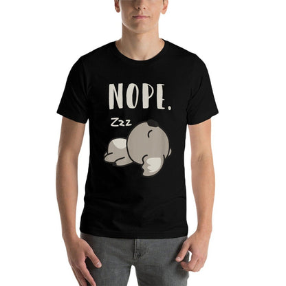 Funny Koala Bear Nope.  Durable T-Shirt
