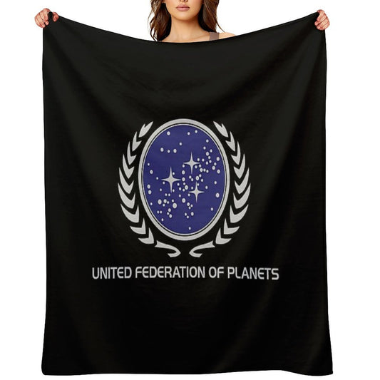 United Federation of Planet Quick-dry Throw Blanket