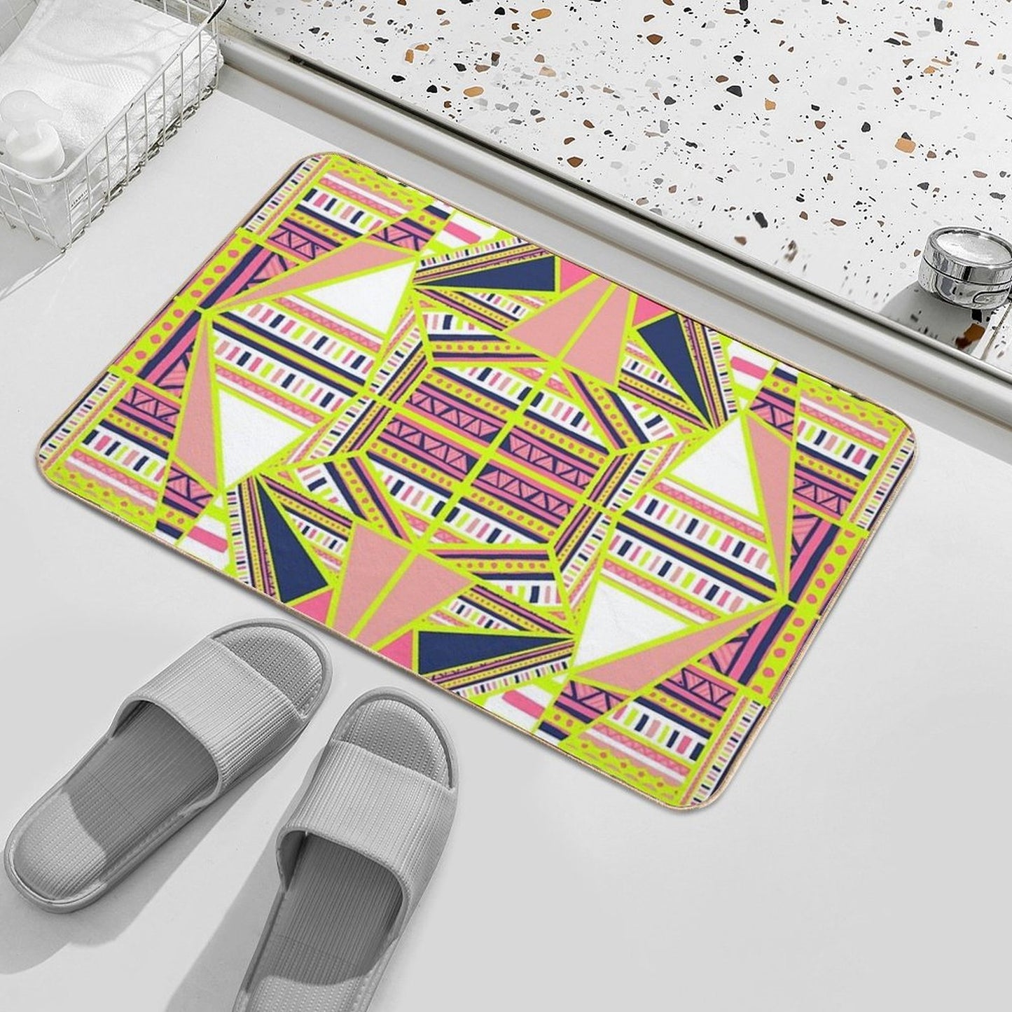 Light Bright  Anti-Trip Bath Mat