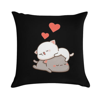 Peach Goma Soft Multiple Sizes Throw Pillow