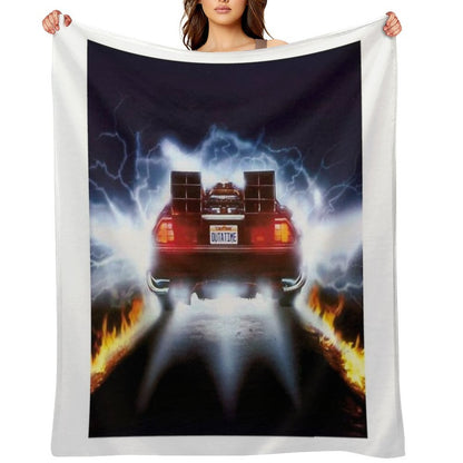 Back to The Futur Easy Care Throw Blanket