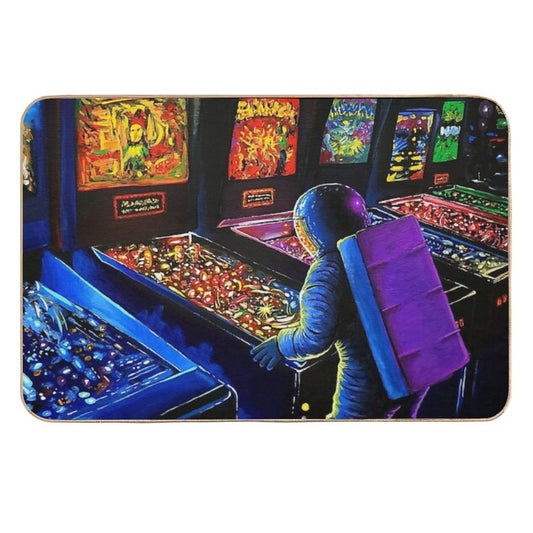 Pinball Wizard  Pet-Safe Bath Mat