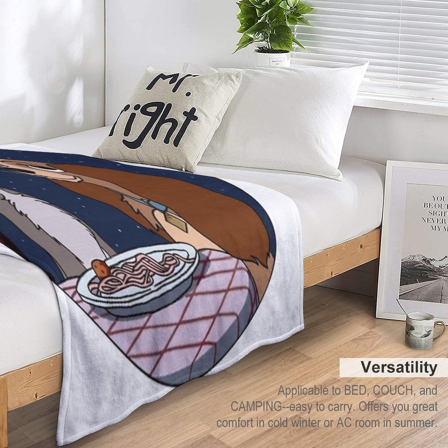 Lady And The Tramp Premium Throw Blanket