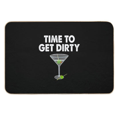 Dirty Martini Ime O Get Dirty Happy Hour  High-Traffic Bath Mat