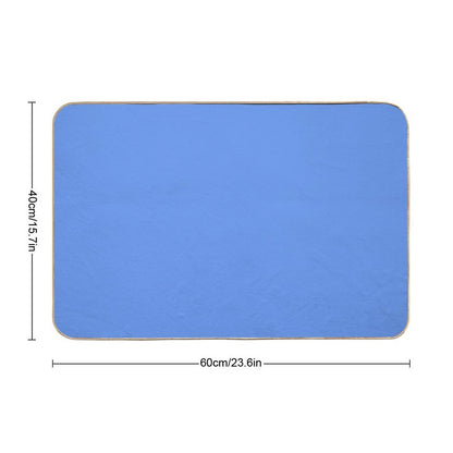 Cornflower Blue  Anti-Trip Bath Mat