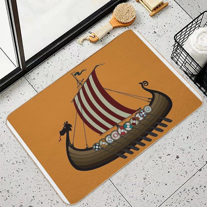 Vikings  Easy To Clean Bath Mat