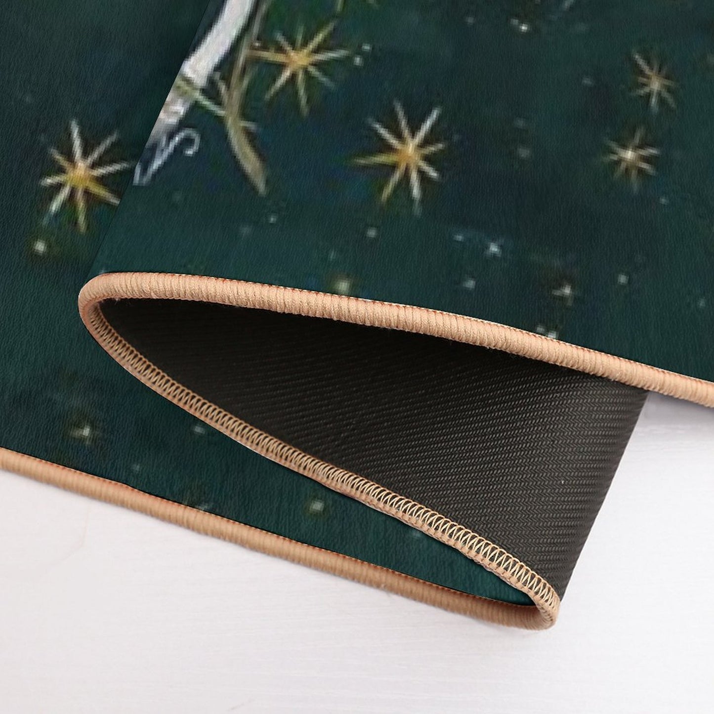 Mushroom Night Moth  Absorbent Bath Mat