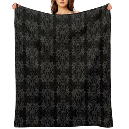 Vampire Coffin Durable Throw Blanket