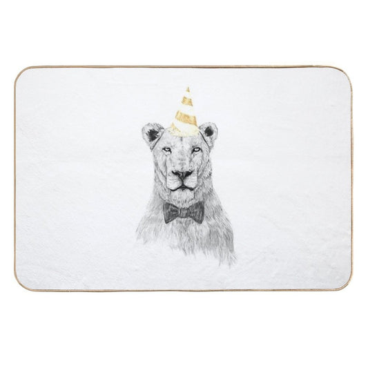 Get The Party Started (color)  Rapid-Drying Bath Mat