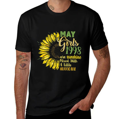 Womens May Girls 1998 21st Birthday 1998 Birthday  Durable T-Shirt