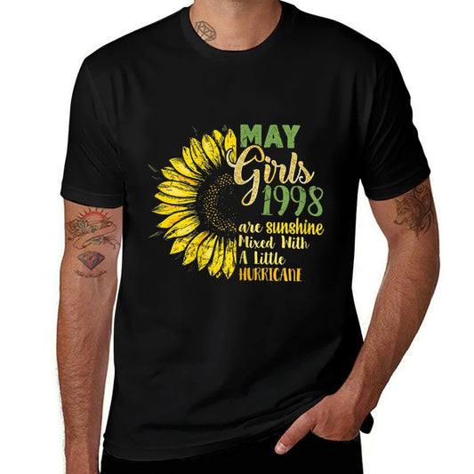 Womens May Girls 1998 21st Birthday 1998 Birthday  Durable T-Shirt
