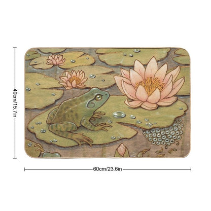 Metamorphosis Frog  Rapid-Drying Bath Mat