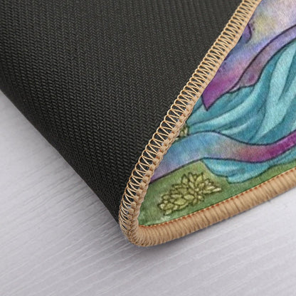 Let Sleeping Dragons Lie  Easy To Clean Bath Mat