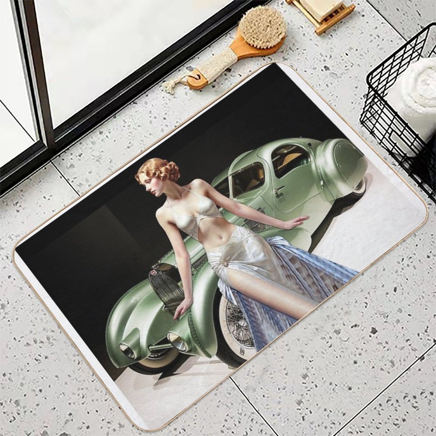 DECO TRAVEL  Absorbent Bath Mat
