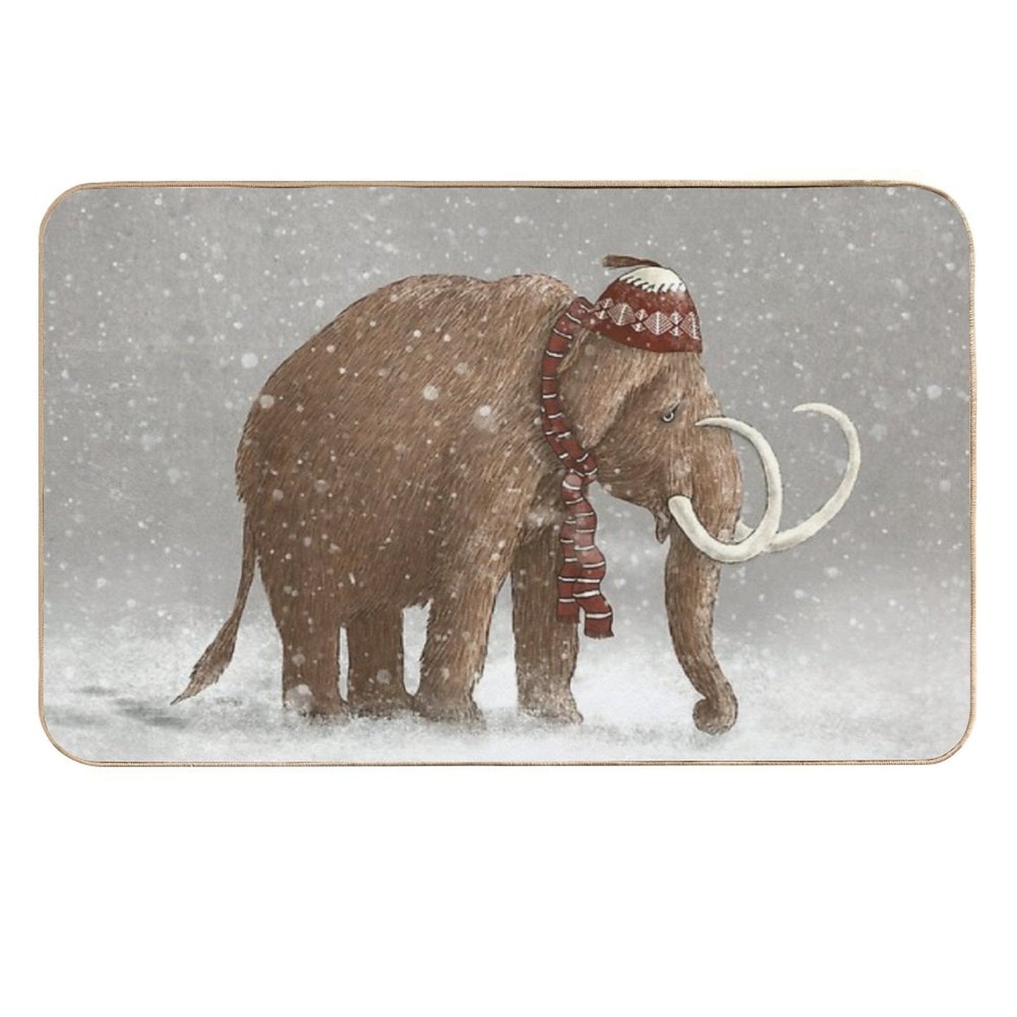 The Ice Age Sucked  Easy Maintenance Bath Mat